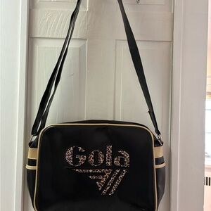 Gola Black and Tan Interior Bag